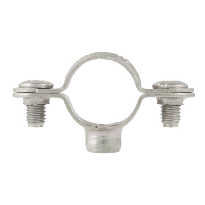 Collier Atlas simple en acier zingué blanc - M7x150 - Ø 18 mm - Boite de 100 - SCELL-IT - CS18