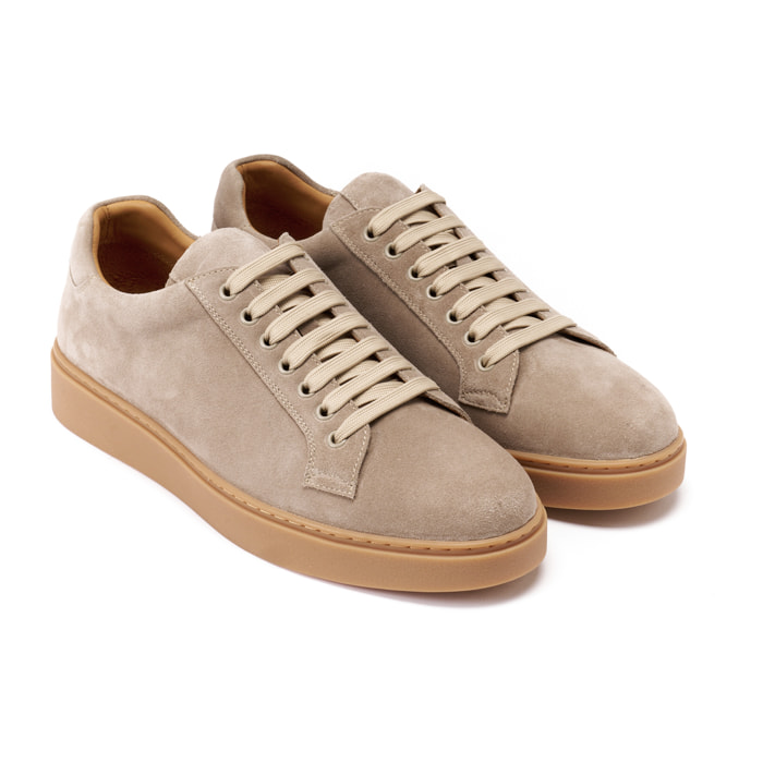 Sneaker British Passport Beige