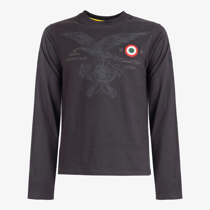 T-Shirt Uomo W4F722 Esercito