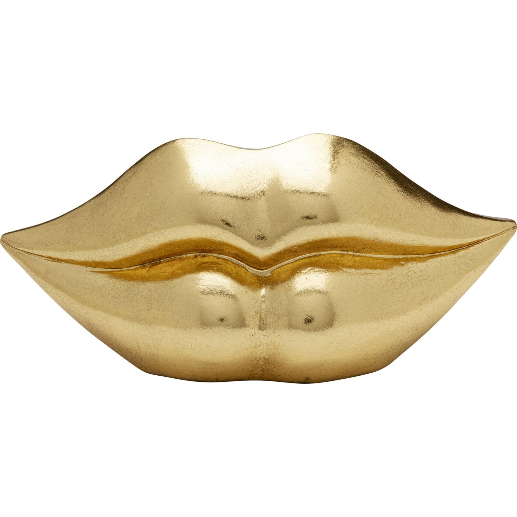 Tirelire lèvres dorées Kare Design