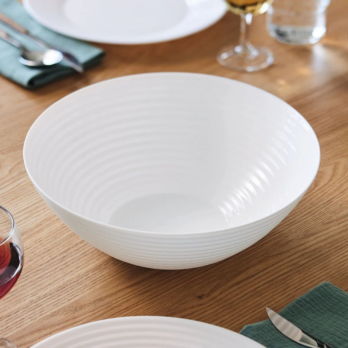 Set de platos 19 piezas Harena blanco - Luminarc