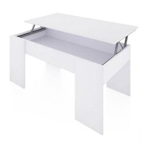 Mesa de centro elevable Vita Blanco Artik (Blanco Mate)