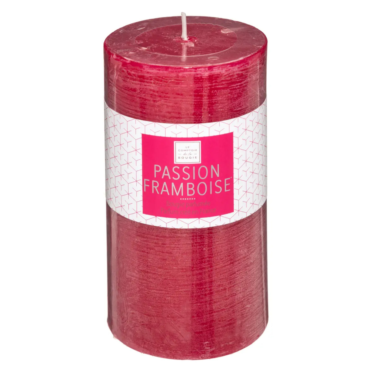 Bougie parfumée "Elea" passion framboise 411g