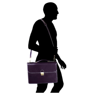 Chicca Borse Portadocumenti Viola