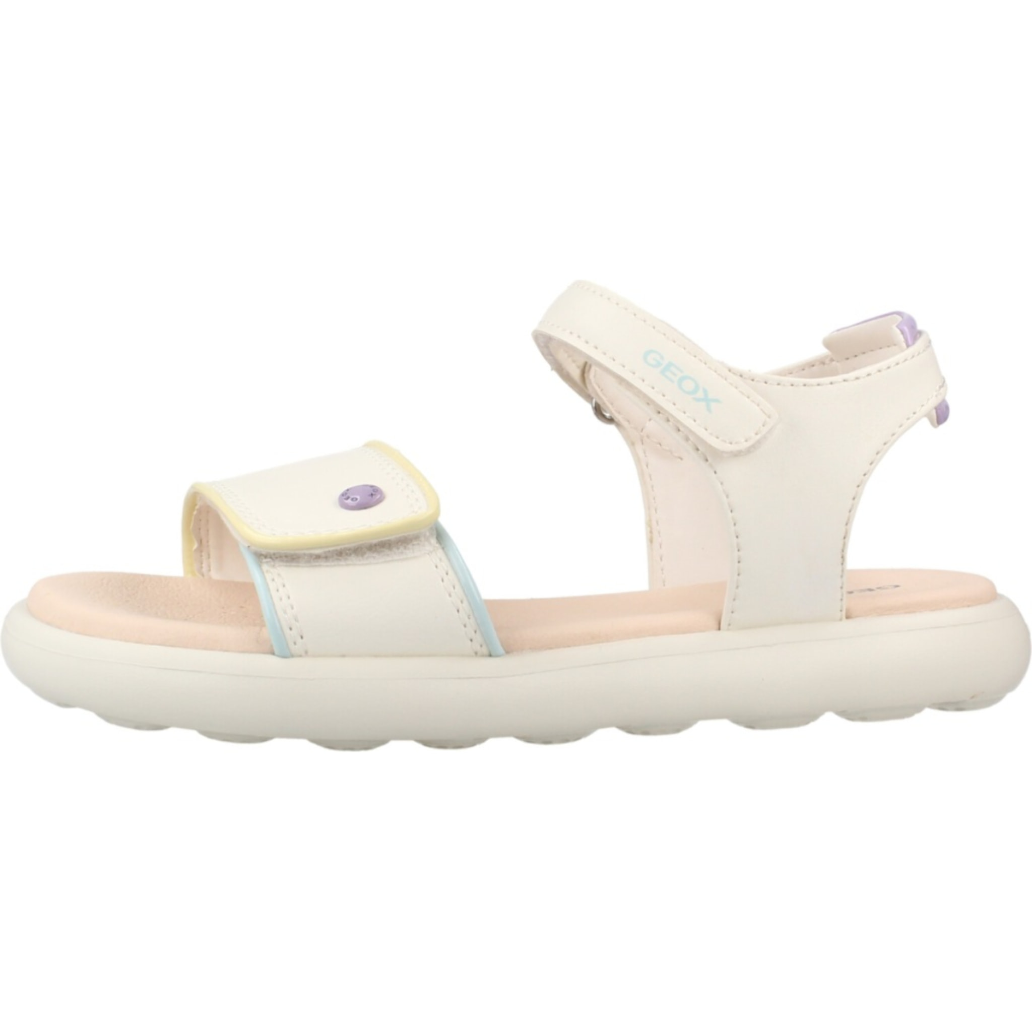 Sandalias Niña de la marca GEOX  modelo J SANDAL PUFFYPOP BLANCO