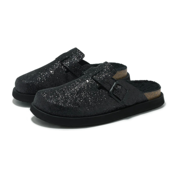 Zueco de mujer con glitter Vibe Clog