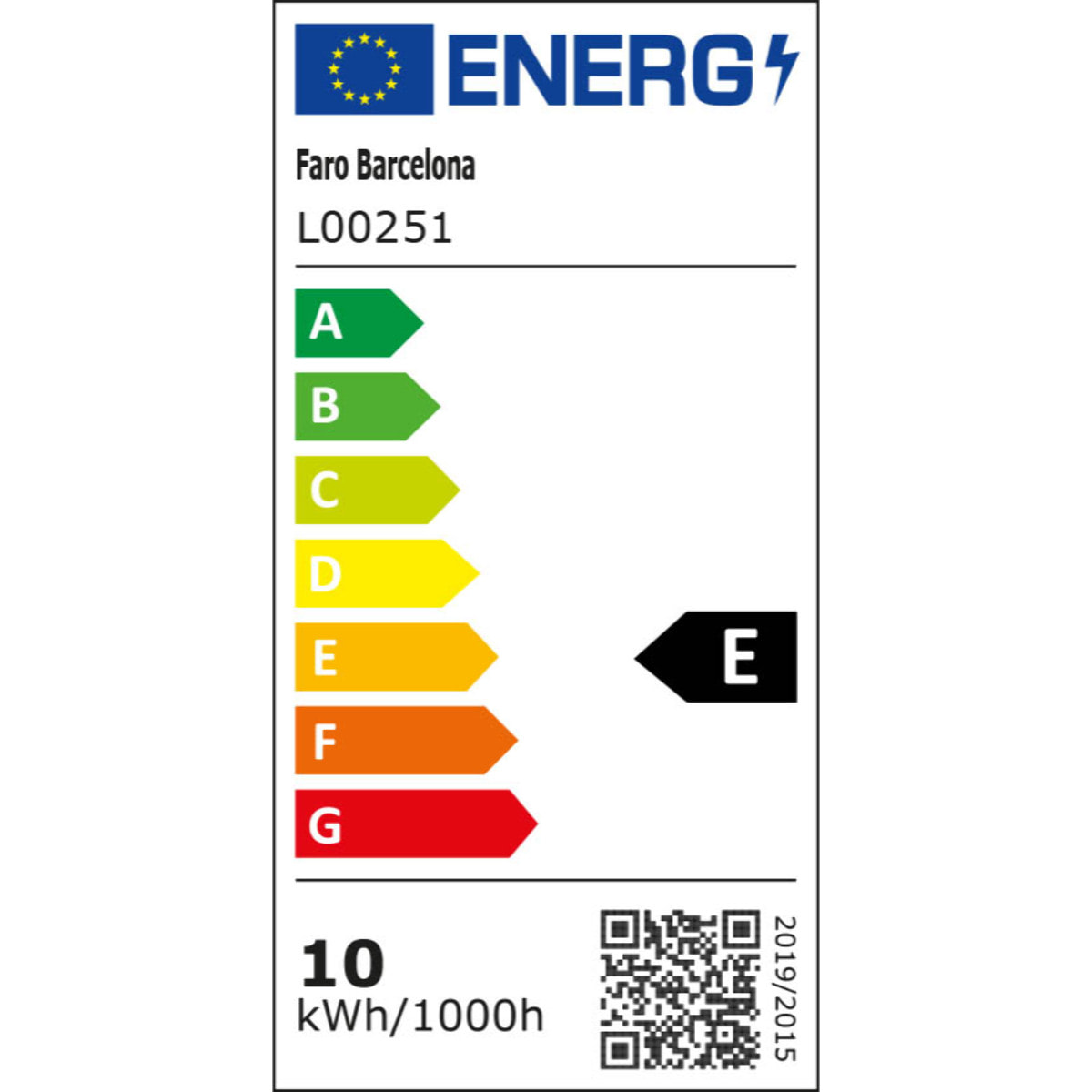 STICKER LED Lampe balise gris fonce