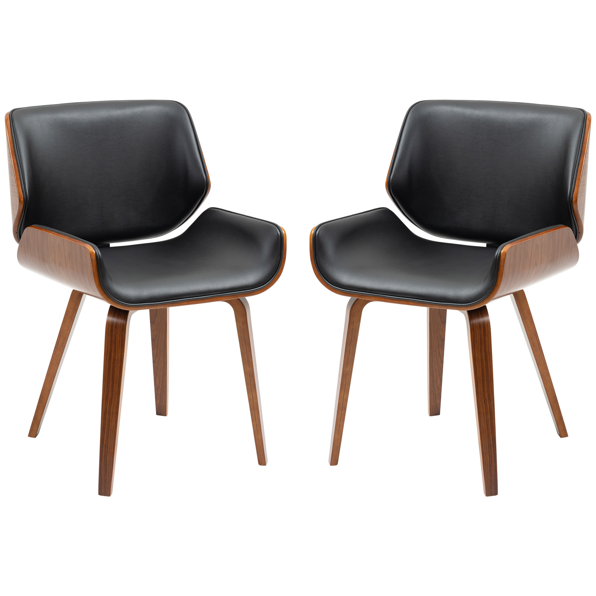 Lot de 2 chaises – Esprit vintage – Design intemporel