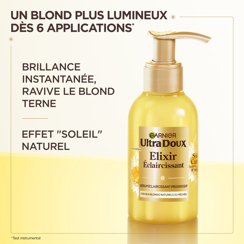Garnier Ultra Doux Soleil de Camomille Elixir Éclaircissant 120ml - Homme & Femme