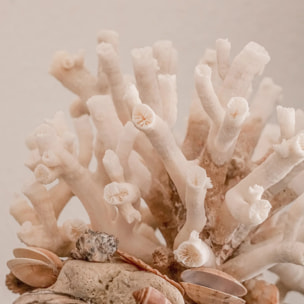 Couvre-lit d’été imprimé Estarit Coral