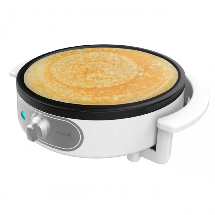 Cecotec Crêpière Fun Creepy, 1200W de Puissance, Revêtement Antiadhésif, Rouleau