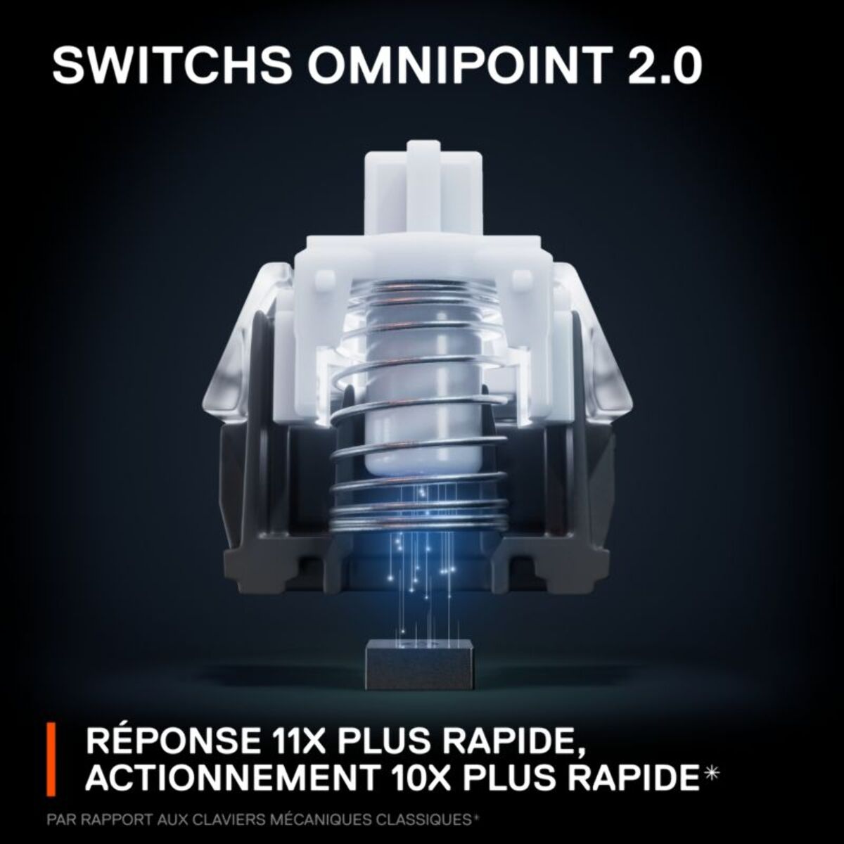 Clavier gamer sans fil STEELSERIES APEX PRO TKL WIRELESS