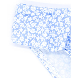 Culetín flor azul celeste.