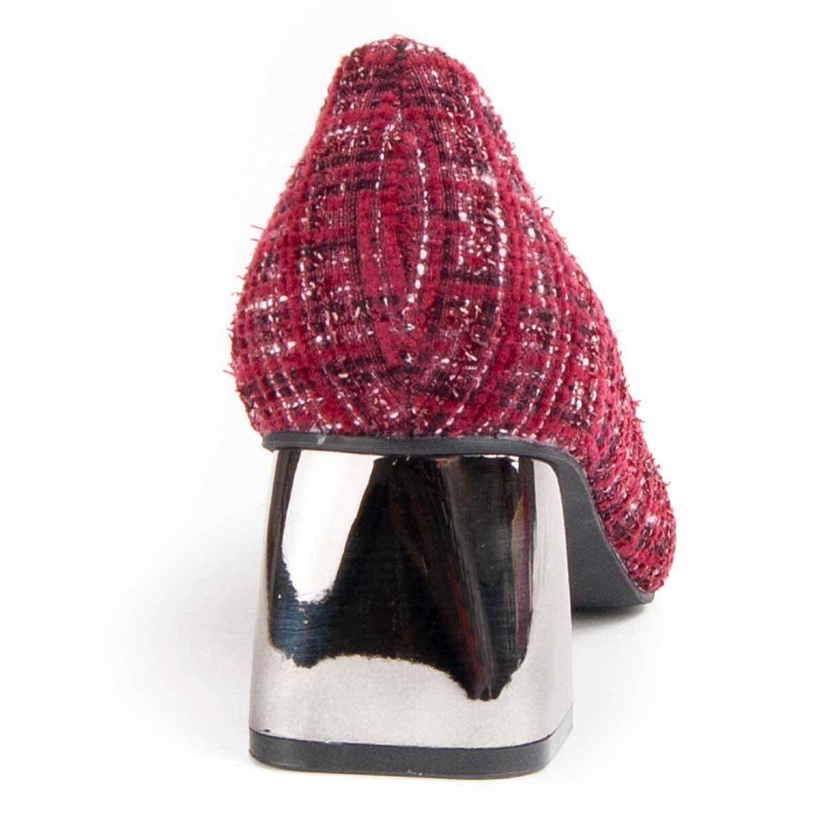 Zapato De Tacón - Rojo - Altura: 5 Cm