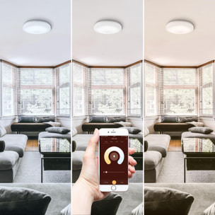 LEDS C4 Aplique de Pared para Dormitorio Orientable para Bombilla E27. Aluminio Ideal para Cabeceros de Cama