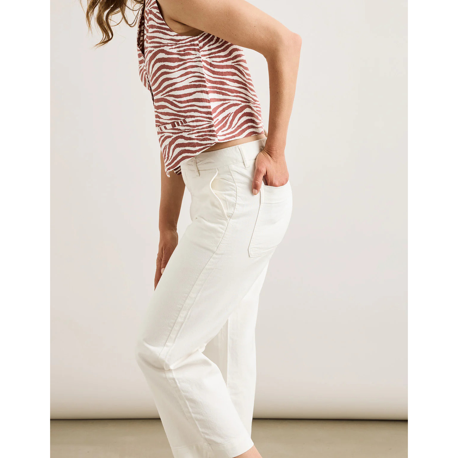 Pantalón Blanco - Mara