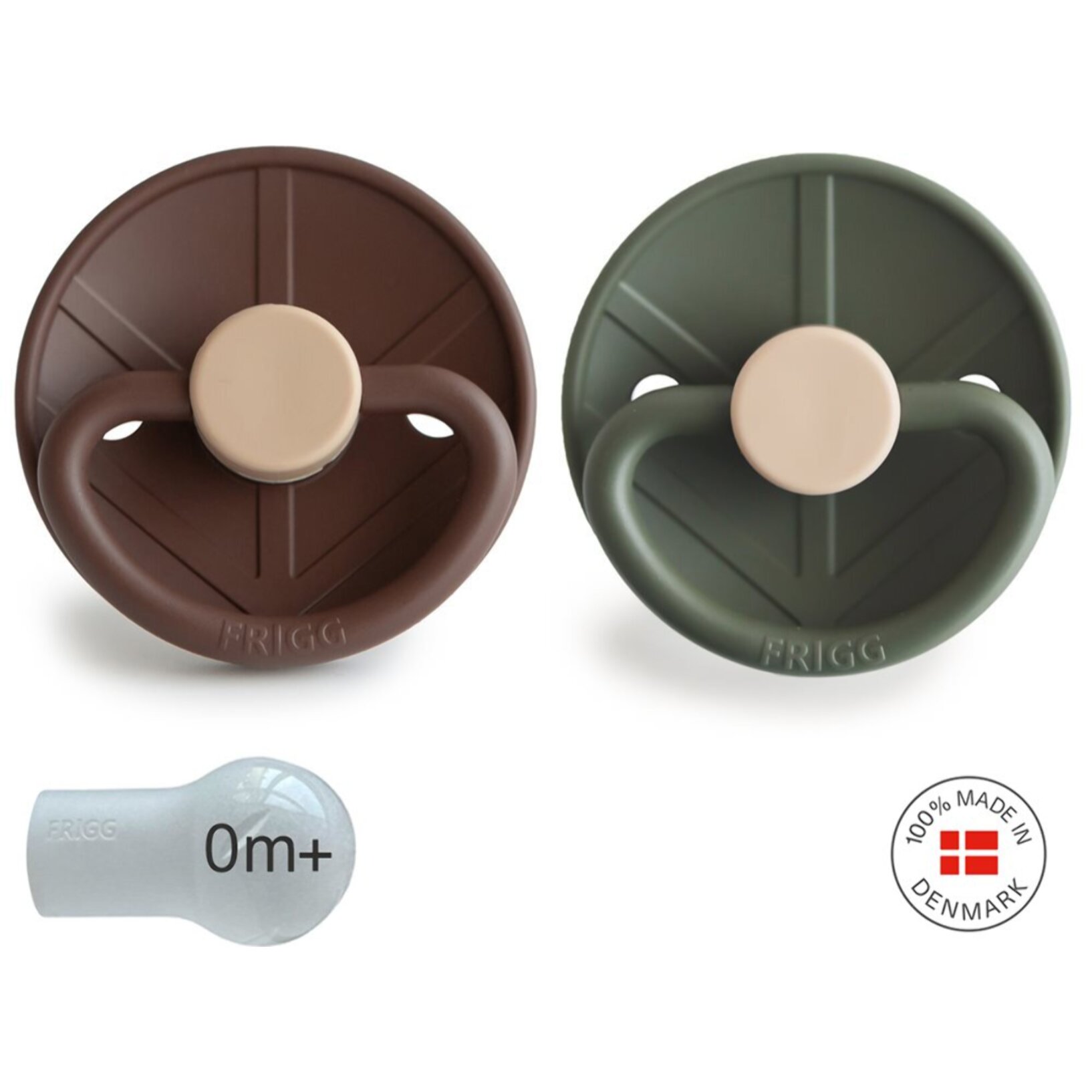 Frigg Pack 2 Chupetes Block Silicona Little Viking