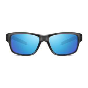 Gafas de sol OCEAN SANDBOARD - Gris mate / Polarizada revo azules