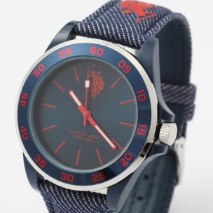 Orologio U.S. Polo Assn. In jeans riciclato