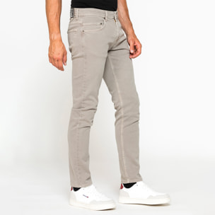 JEANS COLOR SLIM FIT IN BULL DENIM STRETCH TINTO OLD