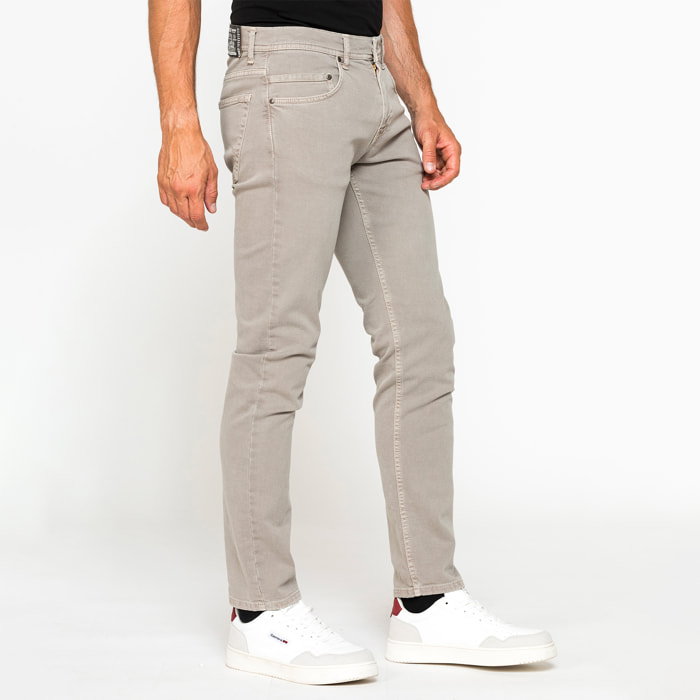 JEANS COLOR SLIM FIT IN BULL DENIM STRETCH TINTO OLD