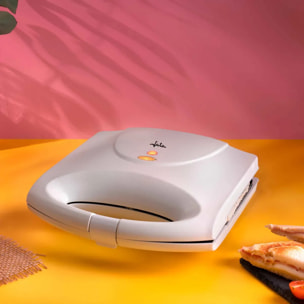 Sandwichera JATA JESW1232 para 2 sándwiches XXL. Placas antiadherentes. Fácil limpieza