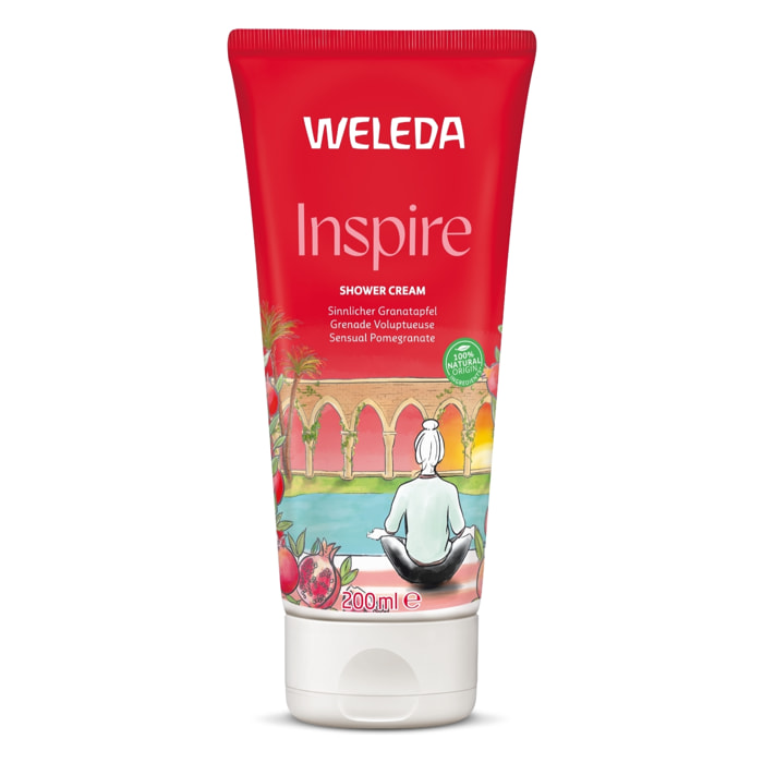 WELEDA - Crème de Douche Inspire Grenade Voluptueuse – 200ml