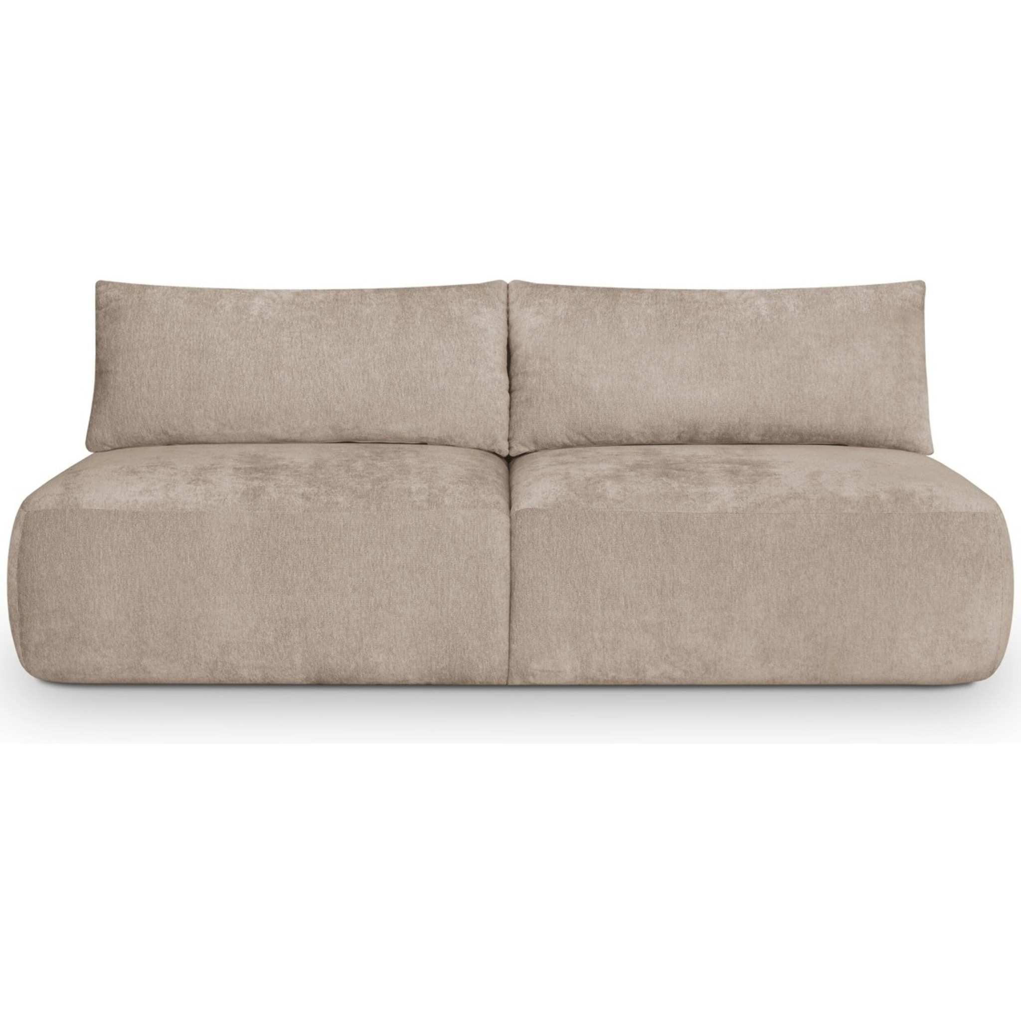 Canapé convertible 3 places en tissu chenille - JASPER
