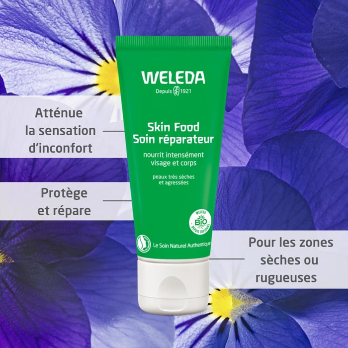 WELEDA - DUO rituel soin corps Nutrition - Skin Food Soin réparateur + Lait corps - Certifié Natrue**-  Tube 75 ml et Flacon 200ml