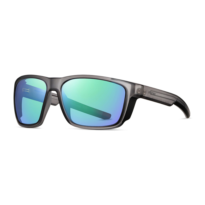 Gafas de sol OCEAN KITESURF - Gris mate / Polarizada revo azules