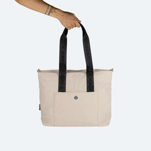 BOLSO BLOOM SHOPPER CREAM