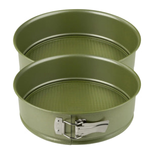 Ensemble de 2 Moules à manqué à charnière Zenker Green Vision