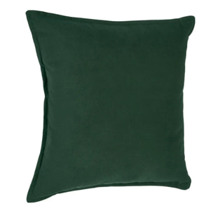 Coussin "Lilou" - vert sapin 45x45 cm