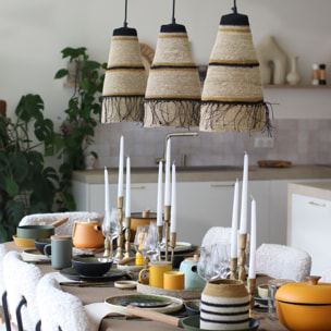 Suspension en jonc de mer  TOBAGO