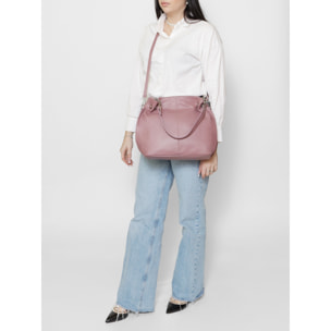 Borsa a mano da donna Made in Italy - Modello Ereba - 100% pelle - 38.0 x 30.0 x 12.0 cm