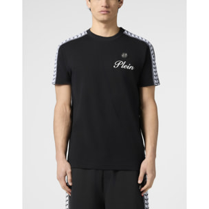 PHILIPP PLEIN Piquet Round Neck T-Shirt Plein Tennis