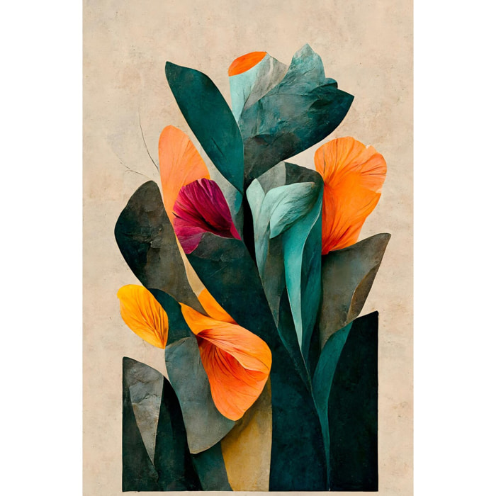 Tableau dans mon jardin  Toile imprimée