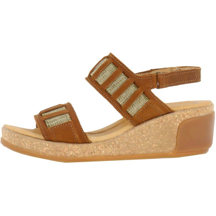 Sandalias N5006 PLEASANT WOOD/ LEAVES color Wood