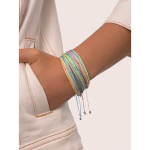 Pack 3 Pulseras Pastel Rainbow Acero