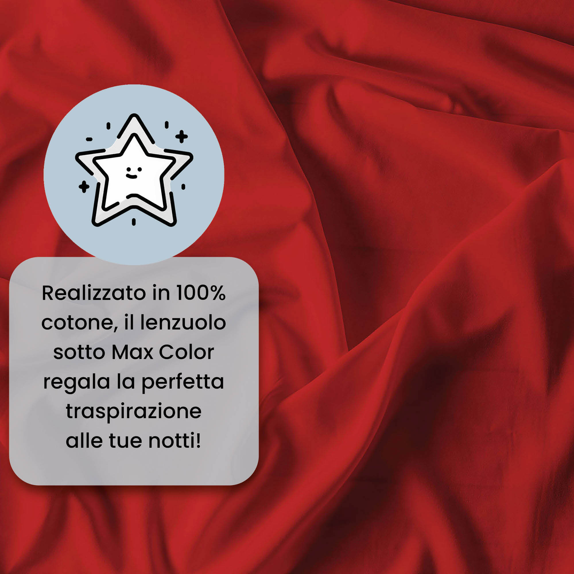 LENZUOLO SOTTO CON ANGOLI MAX COLOR, 100% COTONE MADE IN ITALY - MATRIMONIALE MAXI