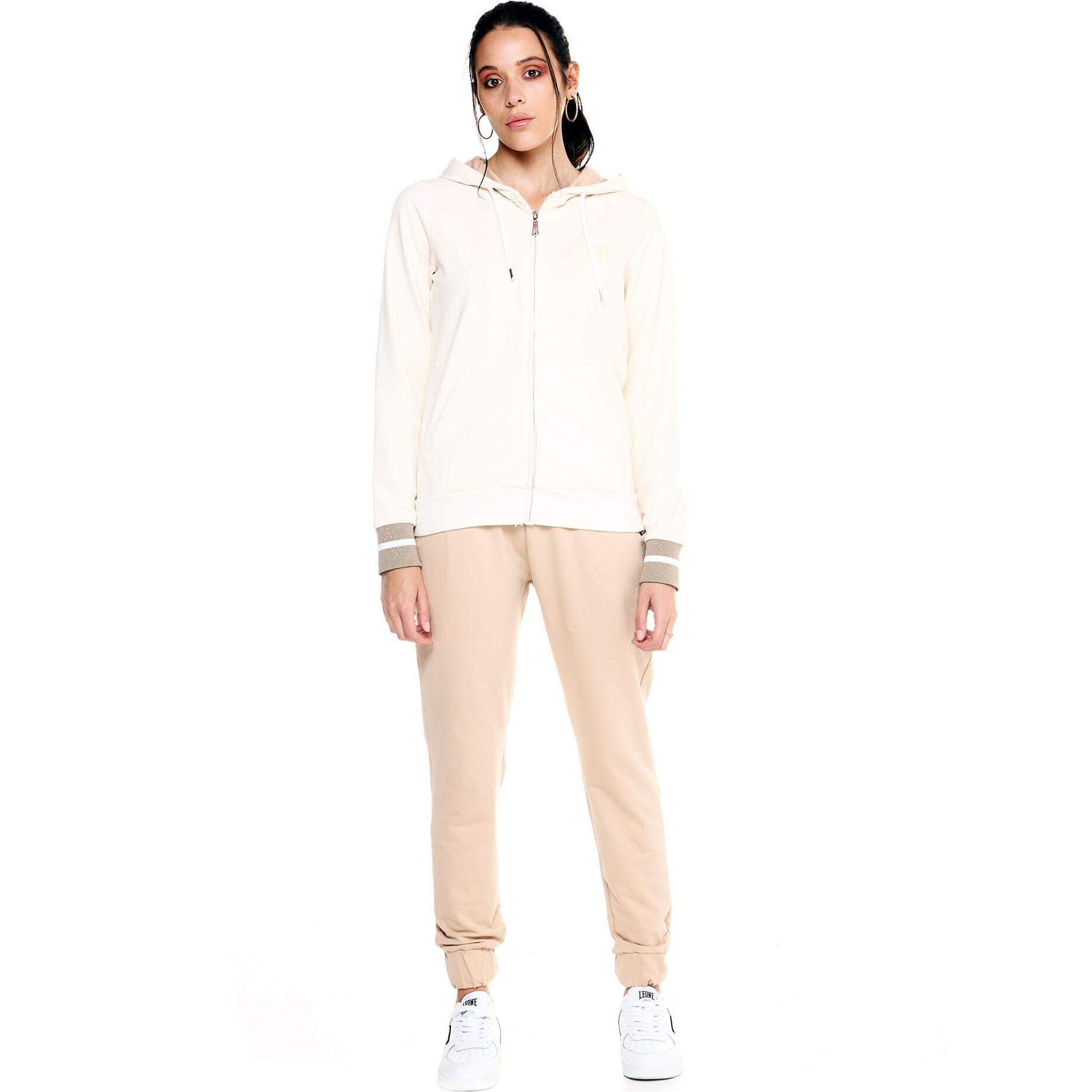 Chándal Leone con capucha para mujer Chándal con cremallera completa Greyss