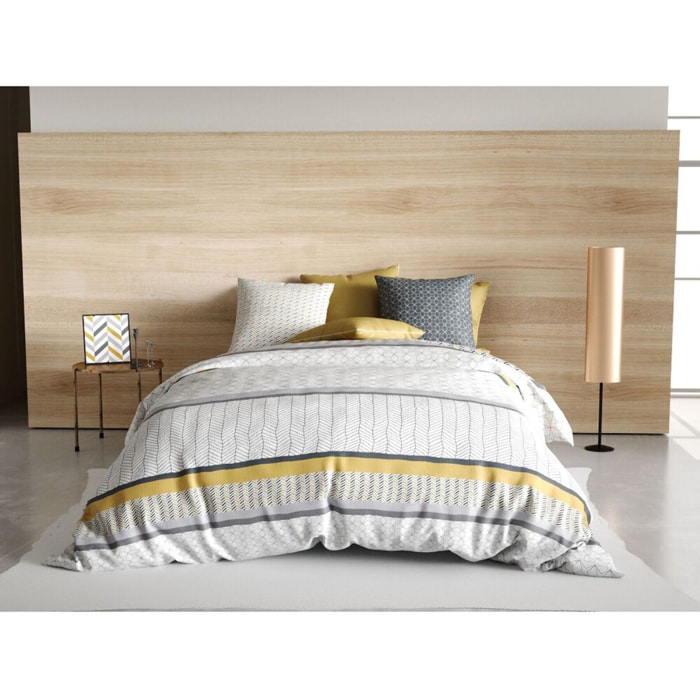 Parure de couette 3pcs en coton Gosipi