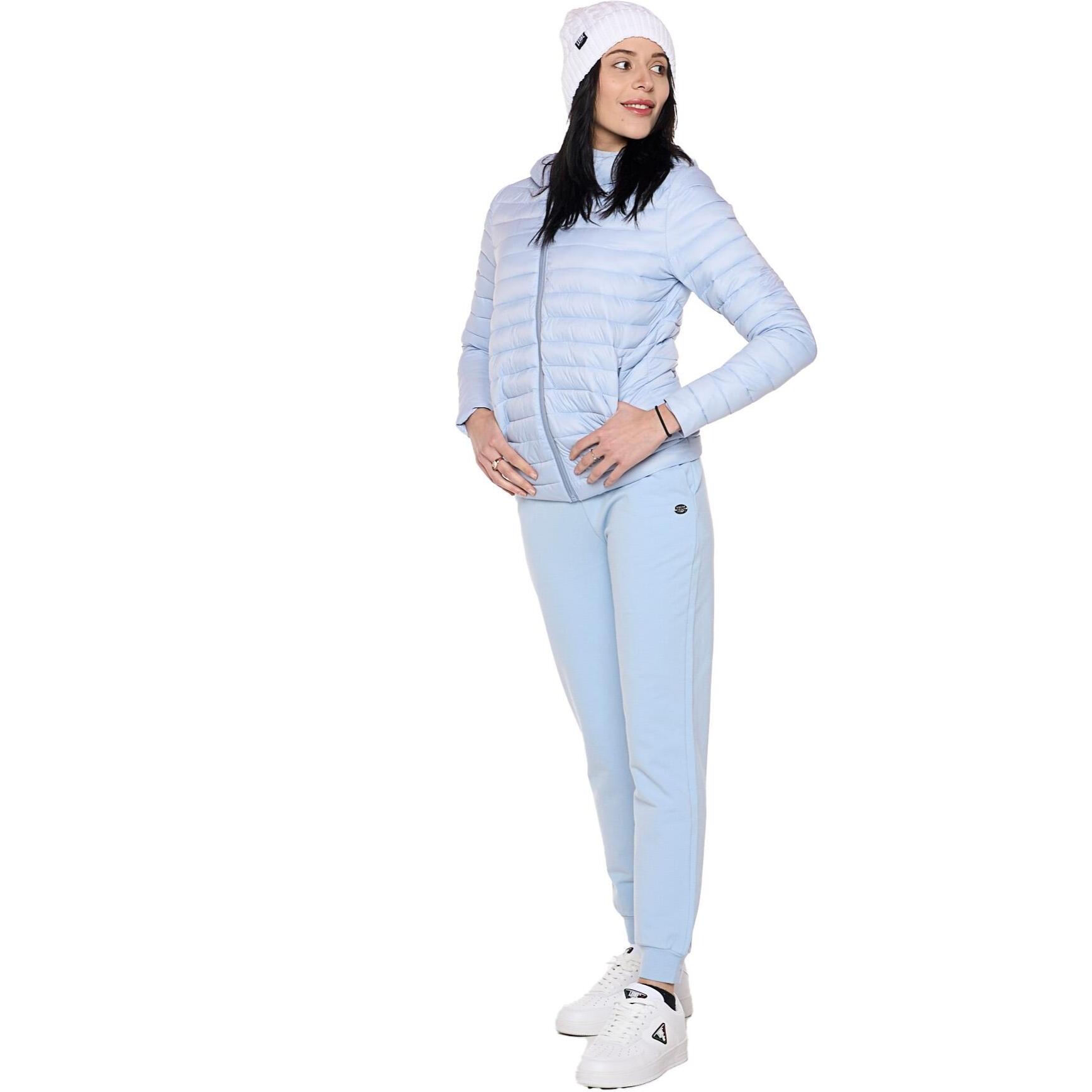 Piumino invernale sancrato da donna con cappuccio 'Never Without'