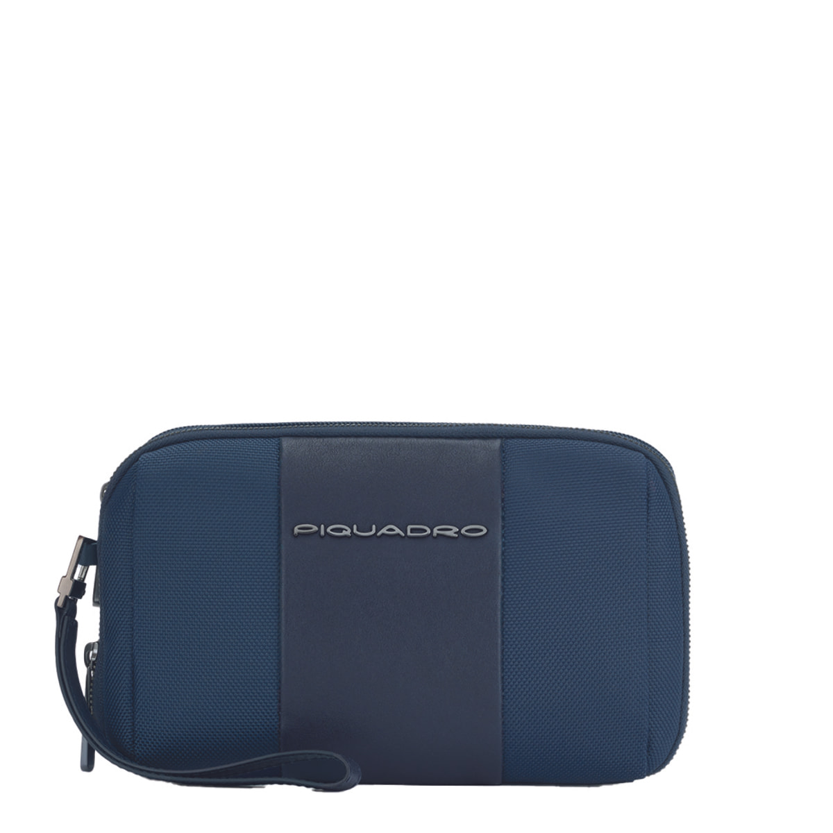 Piquadro Pochette uomo a due scomparti in tessuto riciclato