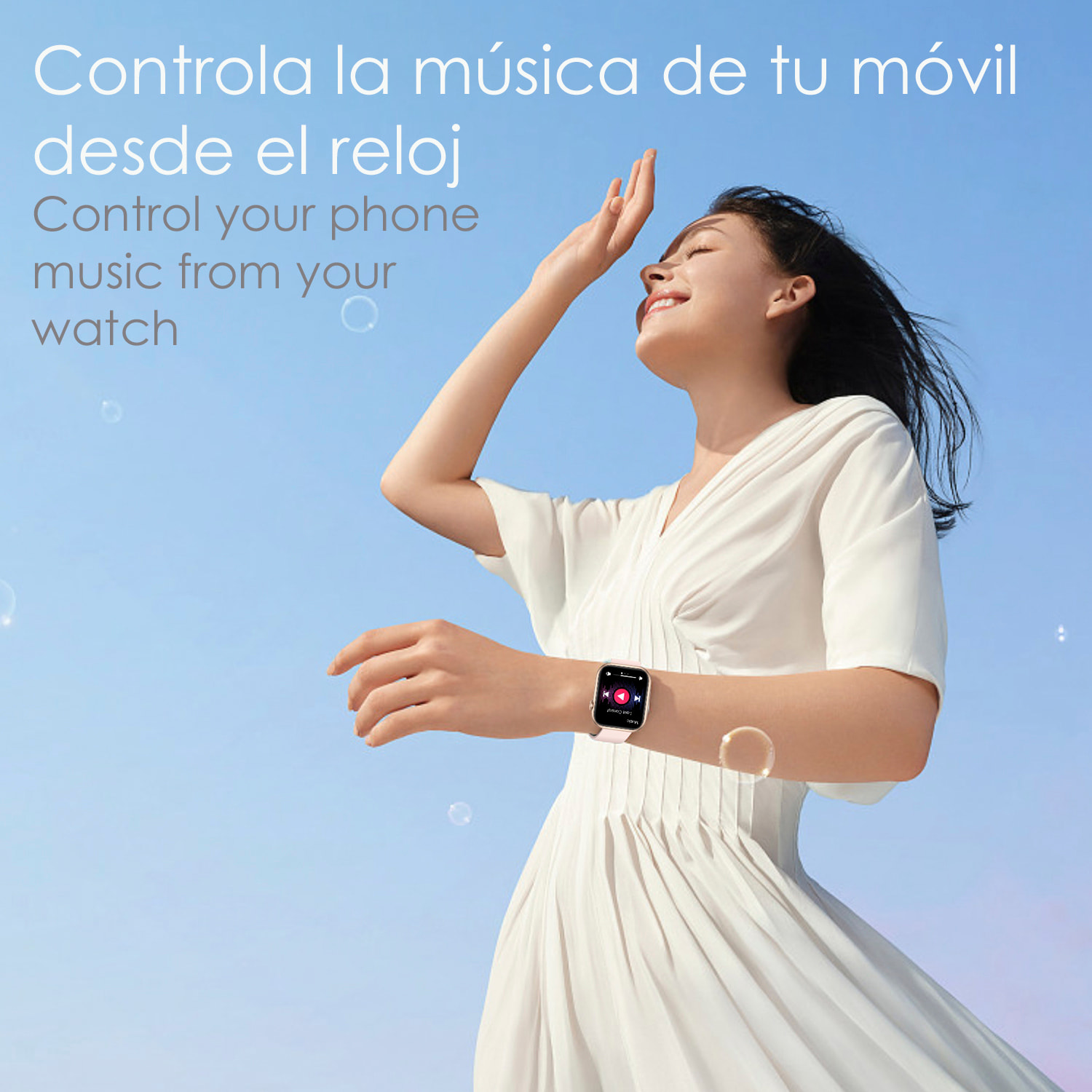 DAM Smartwatch QX7 Pro. Llamadas Bluetooth, más de 100 modos deportivos. Monitor cardiaco, O2, glucosa y de tensión. 4x1,1x4,7 Cm. Color: Azul Oscuro