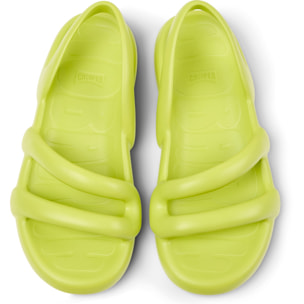 Sandalias - CAMPER Kobarah Flat - Amarillo - Sintético