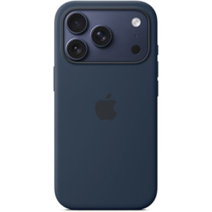Coque APPLE iPhone 17 Pro MagSafe silicone Minuit
