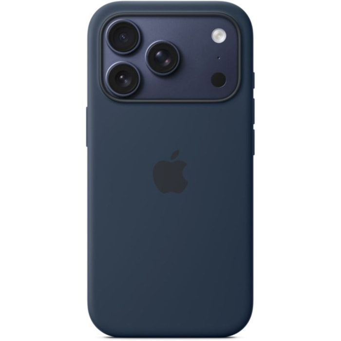 Coque APPLE iPhone 17 Pro MagSafe silicone Minuit