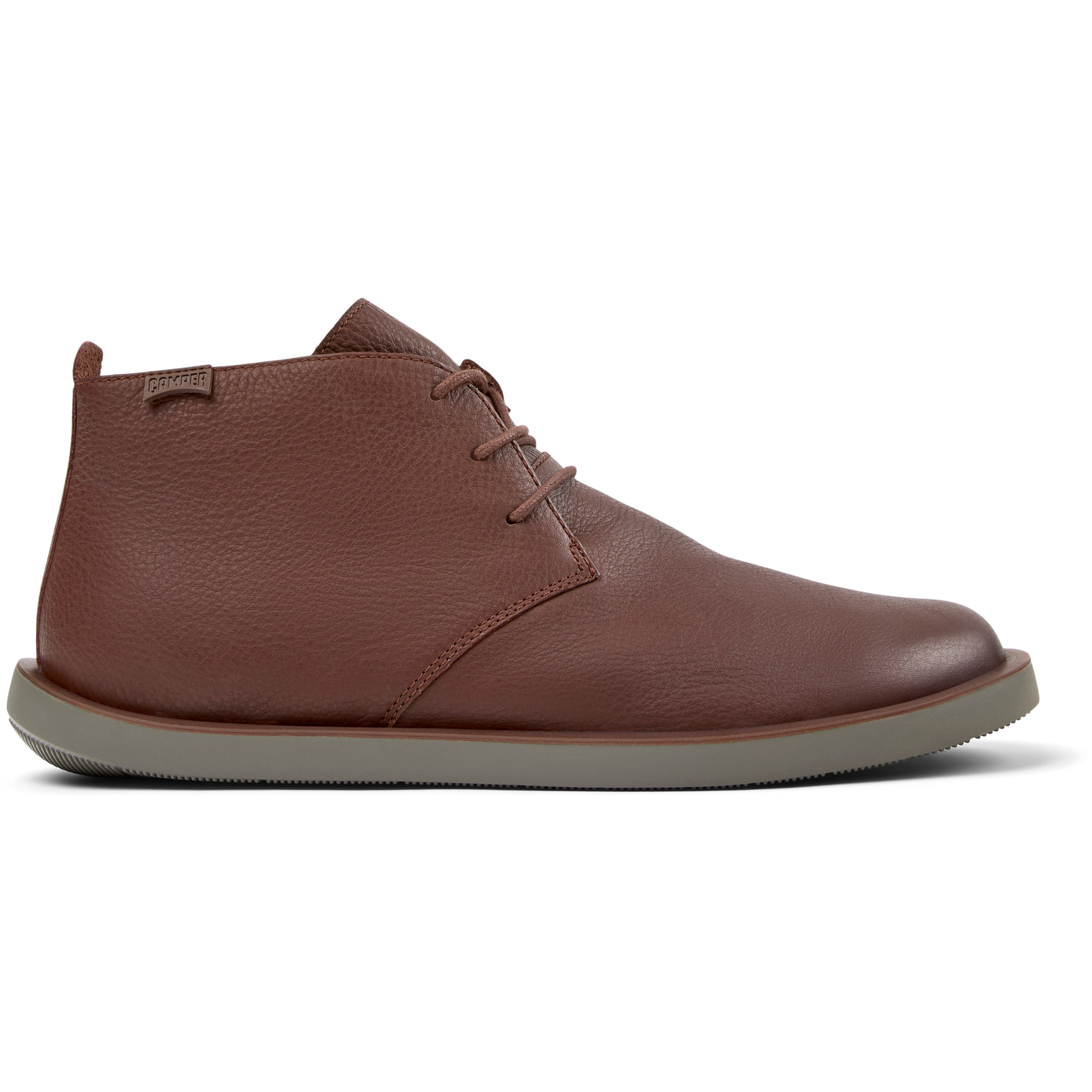 Botines - CAMPER Wagon - Marron - Cuero liso