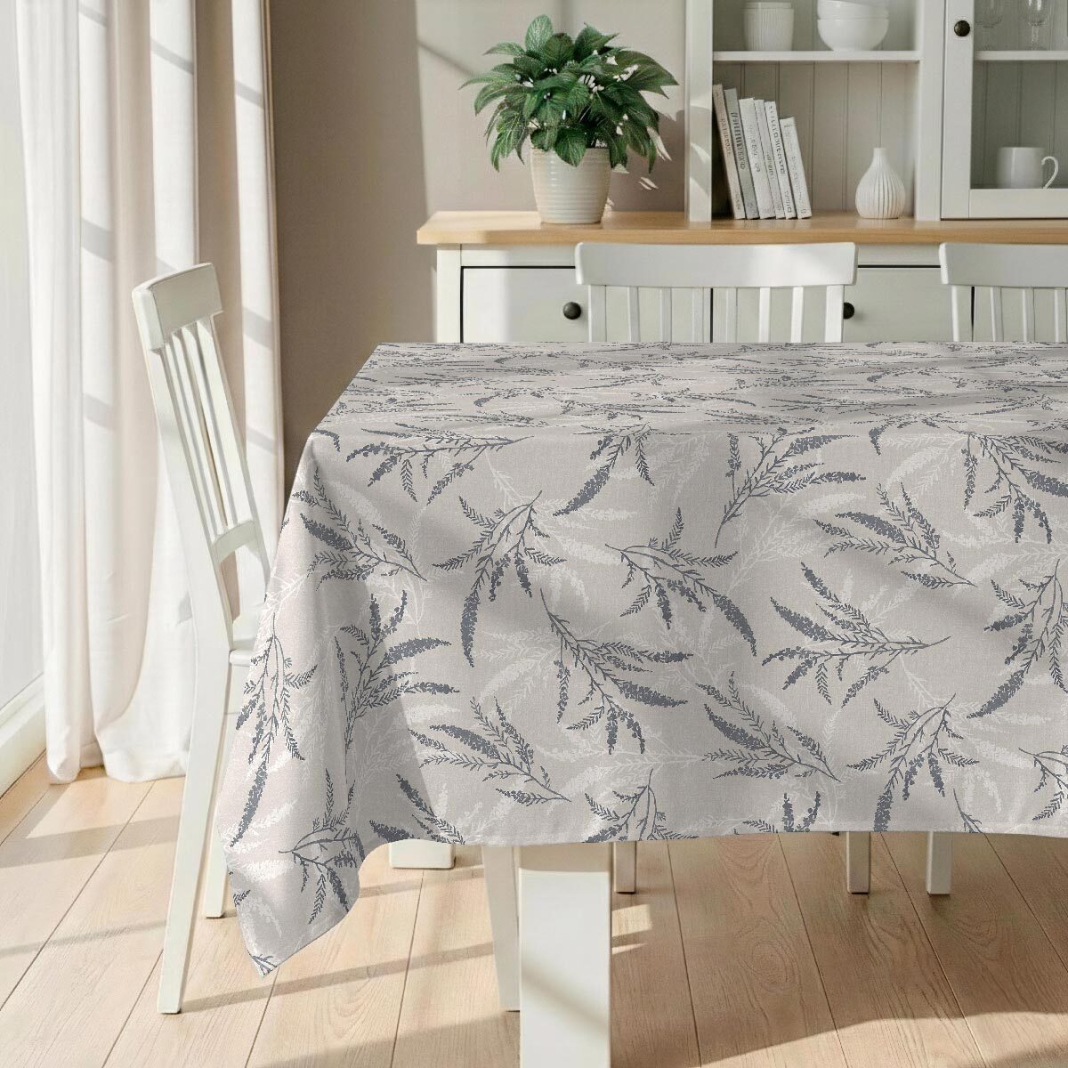 Mantel antimanchas Botanical - 100% algodón -